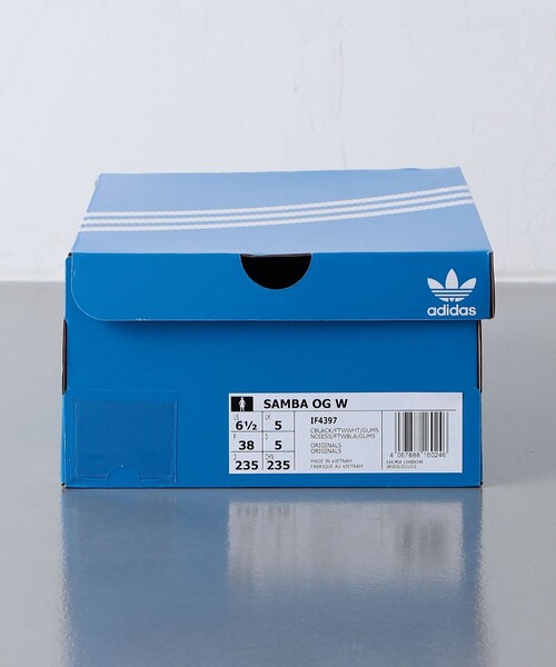 adidas Originals(アディダスオリジナルス)の「<adidas Originals>SAMBA OG W FLW スニーカー(スニーカー・レディース・ブラック/ホワイト・25cm/24cm/24.5cm/23.5cm/23cm/22.5cm/25.5cm)」の3枚目の写真