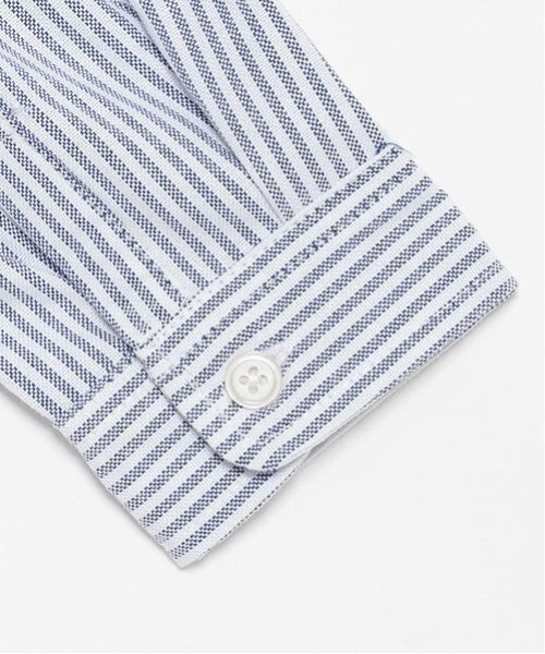 petit main（プティマイン）の「【POLO BCS】長袖シャツ（シャツ/ブラウス・キッズ・オフホワイト/ブルー/マルチ・80ｃｍ/90cm/100cm/110cm/120cm/130cm）」の6枚目の写真