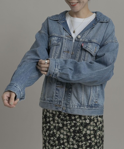 Levi's（リーバイス）の「Levi's　90S TRUCKER（デニムジャケット・レディース・インディゴブルー・SMALL）」の2枚目の写真