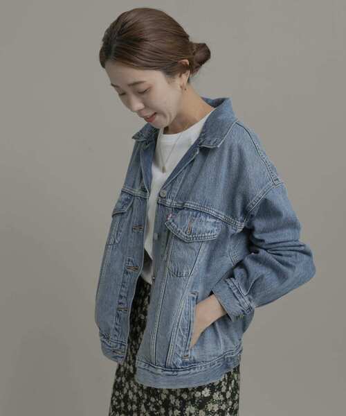 Levi's（リーバイス）の「Levi's　90S TRUCKER（デニムジャケット・レディース・インディゴブルー・SMALL）」の3枚目の写真