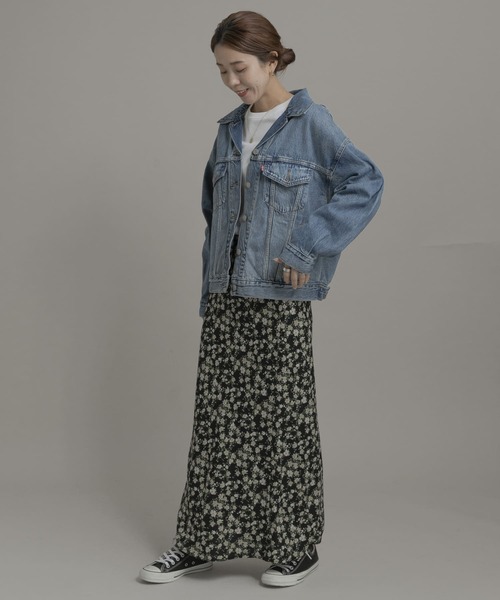 Levi's（リーバイス）の「Levi's　90S TRUCKER（デニムジャケット・レディース・インディゴブルー・SMALL）」の7枚目の写真