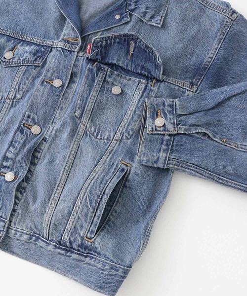 Levi's（リーバイス）の「Levi's　90S TRUCKER（デニムジャケット・レディース・インディゴブルー・SMALL）」の12枚目の写真