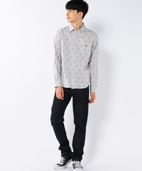 coen（コーエン）の「CONE DENIM 5ポケットデニムパンツ（デニムパンツ・メンズ・コバルトブルー/ネイビー/ナチュラル・X-LARGE/SMALL/LARGE/MEDIUM）」の7枚目の写真