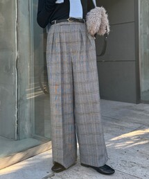 NOLLEY’S | 《セットアップ対応》ストレッチツイルワイドパンツ(その他パンツ)