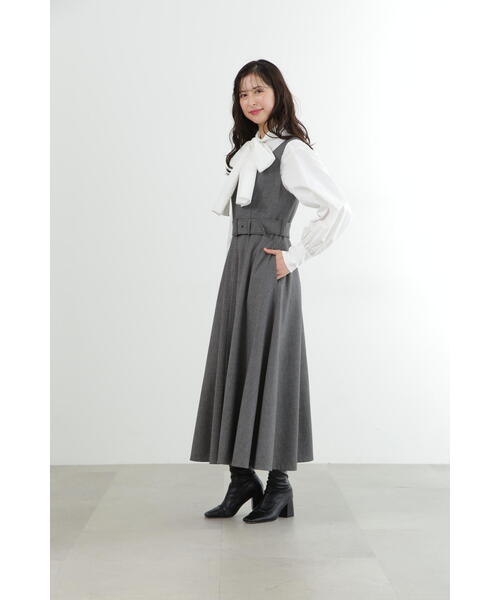 JILL STUART（ジルスチュアート）の「◇ベルト付きフレア