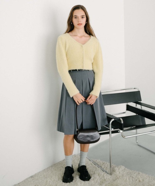 archives（アルシーヴ）の「ラウンド合皮バッグ（ショルダーバッグ・レディース・オフホワイト/ブラック/ブラウン・FREE）」の13枚目の写真