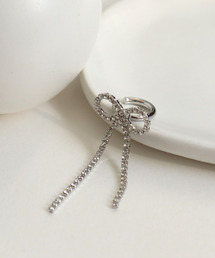 Three Four Time（スリーフォータイム）の「レンヅメリボンイヤーカフ（イヤーカフ）」