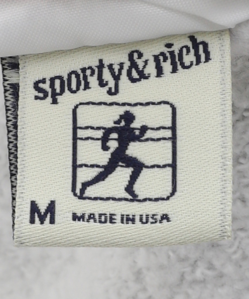 SPORTY&RICH（スポーティアンドリッチ）の「【SPORTY&RICH / スポーティアンドリッチ】FRENCH SWEATPANTS（スウェットパンツ・メンズ・グレー・SMALL/MEDIUM）」の12枚目の写真