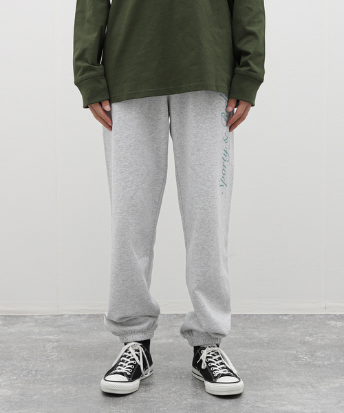 SPORTY&RICH（スポーティアンドリッチ）の「【SPORTY&RICH / スポーティアンドリッチ】FRENCH SWEATPANTS（スウェットパンツ・メンズ・グレー・SMALL/MEDIUM）」の15枚目の写真