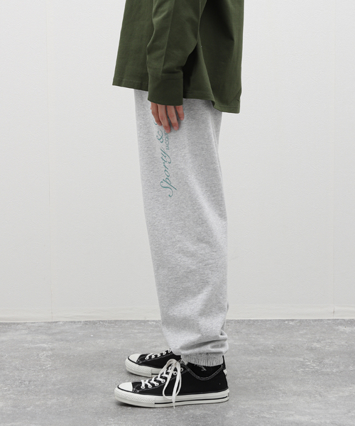 SPORTY&RICH（スポーティアンドリッチ）の「【SPORTY&RICH / スポーティアンドリッチ】FRENCH SWEATPANTS（スウェットパンツ・メンズ・グレー・SMALL/MEDIUM）」の16枚目の写真