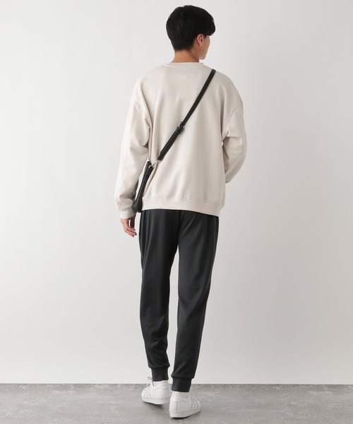 GLOBAL WORK Smile Seed Store（グローバルワーク スマイルシードストア）の「ドライタッチイージーパンツ/147056（スウェットパンツ・メンズ・チャコール/ブラック/杢グレー・X-LARGE/LARGE/SMALL/MEDIUM）」の8枚目の写真