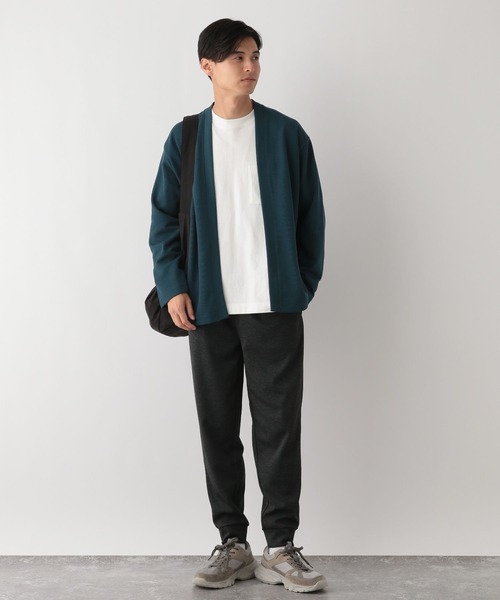 GLOBAL WORK Smile Seed Store（グローバルワーク スマイルシードストア）の「ドライタッチイージーパンツ/147056（スウェットパンツ・メンズ・チャコール/ブラック/杢グレー・X-LARGE/LARGE/SMALL/MEDIUM）」の12枚目の写真