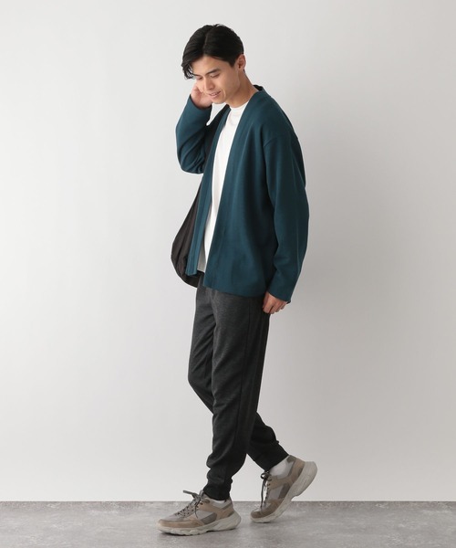 GLOBAL WORK Smile Seed Store（グローバルワーク スマイルシードストア）の「ドライタッチイージーパンツ/147056（スウェットパンツ・メンズ・チャコール/ブラック/杢グレー・X-LARGE/LARGE/SMALL/MEDIUM）」の14枚目の写真