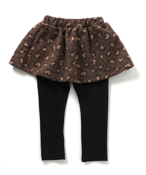 BREEZE(ブリーズ)の「レギンス付きスカート(スカート・キッズ・オフホワイト/ブラウン/レッド/パープル・80/90/100/110/120/130/140)」の6枚目の写真