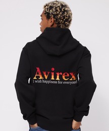 AVIREX(ABbNX)́sWEB&DEPOTt"EMBROIDERY LOGO & WISHES" PULLOVER HOODIE / "GuC_[S  EBVBY" vI[o[t[fB[ / AVIREX / ABbNX(p[J[)