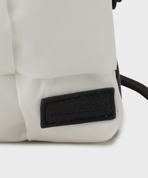 ADAMPATEK 別注 パテッド＆ファー巾着ショルダーバッグ（ショルダーバッグ）｜tk.TAKEO KIKUCHI（ティーケータケオキクチ）