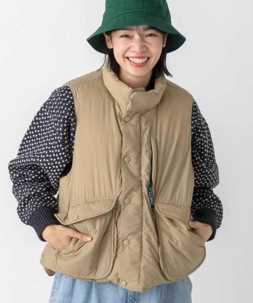 L.L.Bean（エルエルビーン）の「【JAPAN EDITION】ホールデン・ダウン・ベスト（ダウンベスト・レディース・ネイビー/タン/グリーン/レッド・MEDIUM）」の18枚目の写真