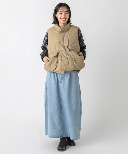 L.L.Bean（エルエルビーン）の「【JAPAN EDITION】ホールデン・ダウン・ベスト（ダウンベスト・レディース・ネイビー/タン/グリーン/レッド・MEDIUM）」の20枚目の写真