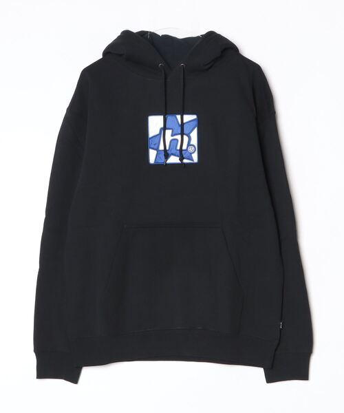 HUF(ハフ)の「HUF H STAR HOODIE ハフ エイチスター フーディー パーカー(パーカー・メンズ・ダークグリーン/ダークグレー/ストーン/ブラック/ブラウン系1・X-LARGE/LARGE/MEDIUM/SMALL)」の9枚目の写真