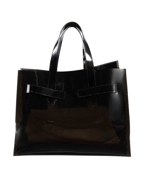 SEA（シー）の「ビニールバッグﾞM（ハンドバッグ・レディース・ブラック・ONE SIZE）」の9枚目の写真
