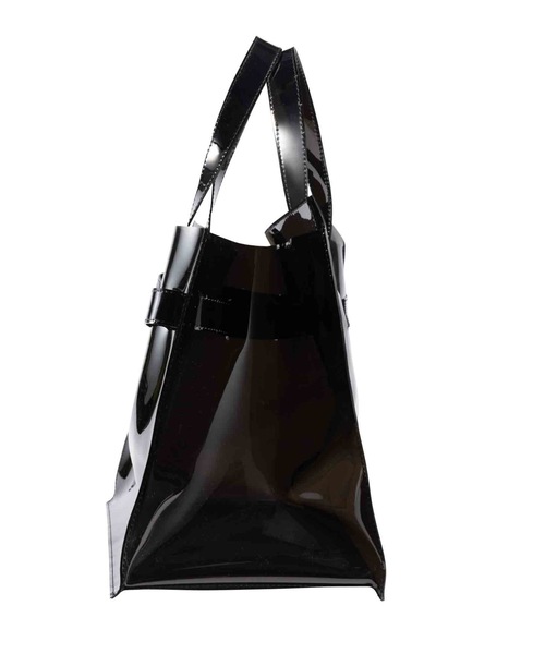 SEA（シー）の「ビニールバッグﾞM（ハンドバッグ・レディース・ブラック・ONE SIZE）」の10枚目の写真