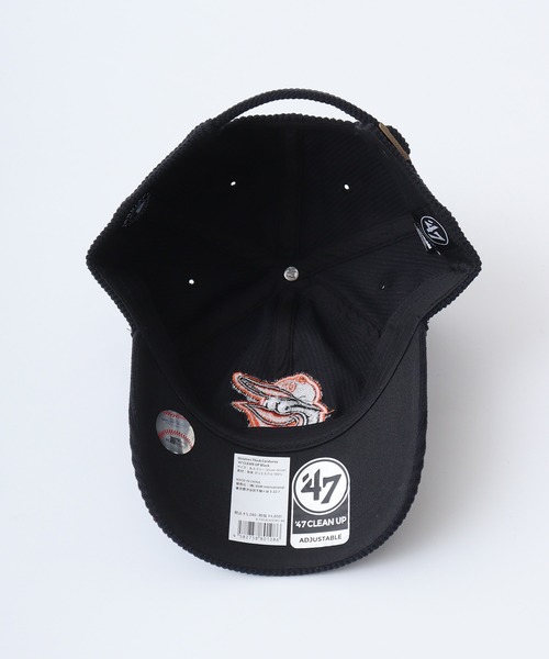 '47ブランド コーデュロイ ベースボール キャップ 関税送料込 47Brand MLB公式 47Brand CLEAN UP BBCAP コーデュロイ ベース