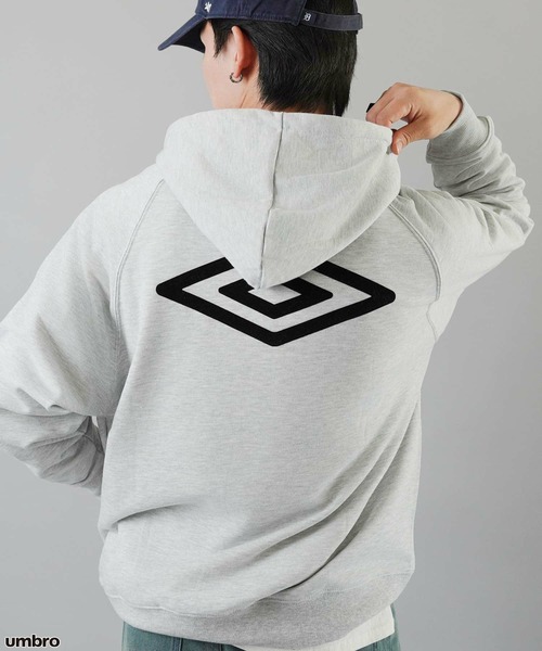 UMBRO（アンブロ）の「【UMBRO/アンブロ】ロゴフーディー（パーカー・メンズ・ブラック/ネイビー/グレー・ONESIZE）」の14枚目の写真