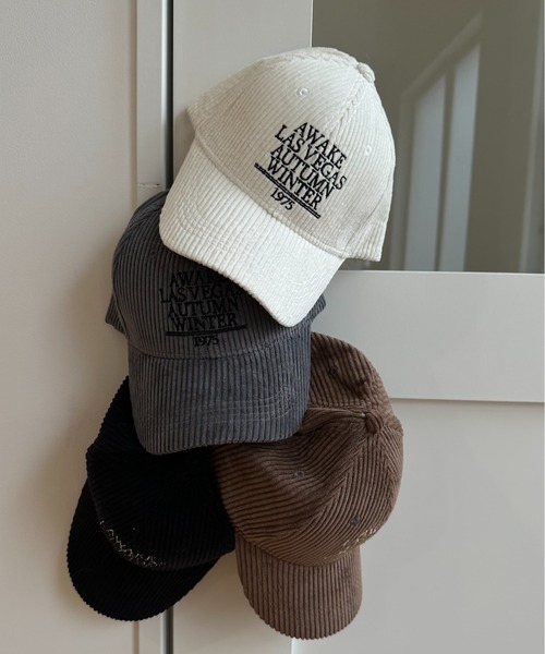 LUDLOW エンブロイダリーキャップ ブラウン LUDLOW エンブロイダリーキャップ ブラウン