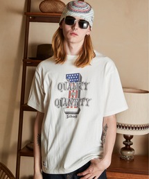 schott（ショット）の「Schott ショット T-SHIRT QUALITY OVER QUANTITY Tシャツ クオリティ オーバー クアンティティ（Tシャツ/カットソー）」