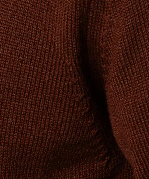 UNITED ARROWS（ユナイテッドアローズ）の「UAS ウール シルク ミドルゲージ タートル ニット（OCEANS 12月号掲載商品）◆（ニット/セーター・メンズ・オフホワイト/ブラック/ブラウン・X-SMALL/SMALL/MEDIUM/X-LARGE/LARGE/XX-LARGE）」の15枚目の写真