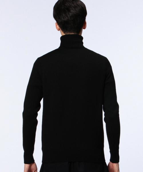 UNITED ARROWS（ユナイテッドアローズ）の「UAS ウール シルク ミドルゲージ タートル ニット（OCEANS 12月号掲載商品）◆（ニット/セーター・メンズ・オフホワイト/ブラック/ブラウン・X-SMALL/SMALL/MEDIUM/X-LARGE/LARGE/XX-LARGE）」の11枚目の写真