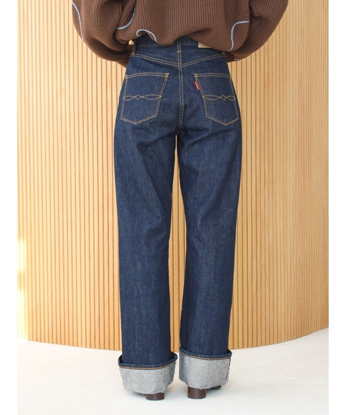 【セール】ウエストリメイクロールアップデニム（デニムパンツ）｜Ungrid（アングリッド）