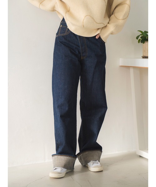 【セール】ウエストリメイクロールアップデニム（デニムパンツ）｜Ungrid（アングリッド）