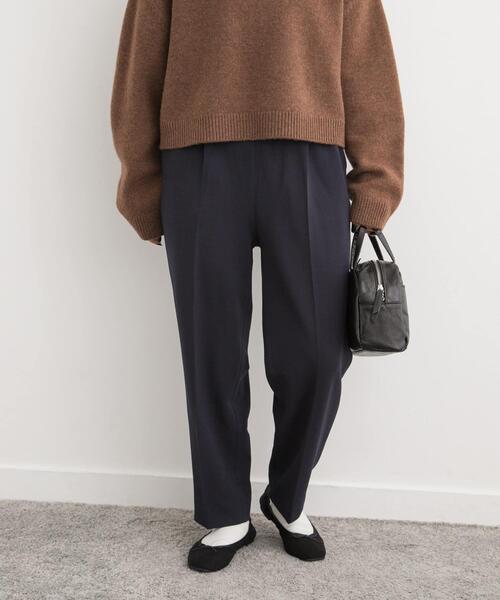 URBAN RESEARCH DOORS（アーバンリサーチドアーズ）の「カットジョーゼットテーパードパンツ（その他パンツ・レディース・ブラック/ネイビー・SMALL/MEDIUM）」の15枚目の写真