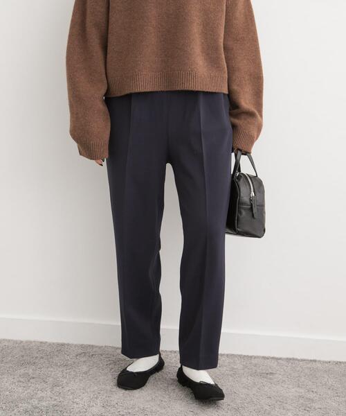 URBAN RESEARCH DOORS（アーバンリサーチドアーズ）の「カットジョーゼットテーパードパンツ（その他パンツ・レディース・ブラック/ネイビー・SMALL/MEDIUM）」の16枚目の写真