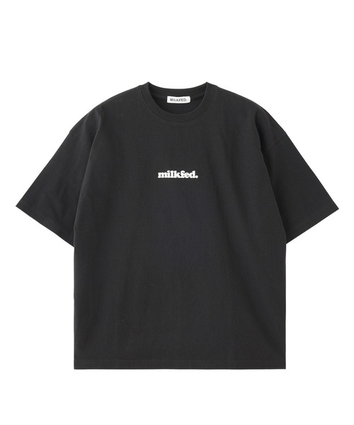 MILKFED.（ミルクフェド）の「ICE CREAM WIDE S/S TEE（Tシャツ/カットソー・レディース・ブラック/オフホワイト/ライトグリーン・ONE SIZE）」の6枚目の写真