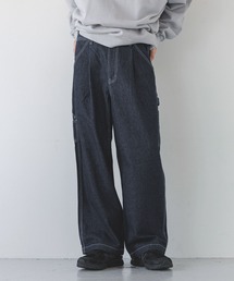 LOWRYS FARM | デニムペインターパンツ　 251613(デニムパンツ)