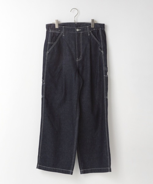 LOWRYS FARM（ローリーズファーム）の「デニムペインターパンツ　 251613（デニムパンツ・メンズ・ホワイト/ネイビー・MEDIUM/LARGE）」の13枚目の写真