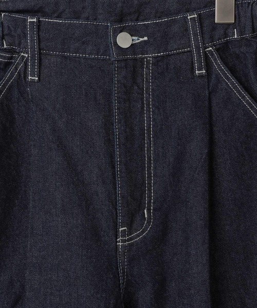 LOWRYS FARM（ローリーズファーム）の「デニムペインターパンツ　 251613（デニムパンツ・メンズ・ホワイト/ネイビー・MEDIUM/LARGE）」の10枚目の写真