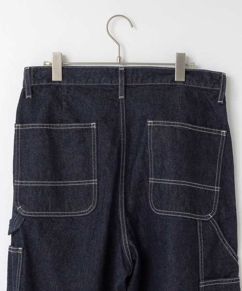 LOWRYS FARM（ローリーズファーム）の「デニムペインターパンツ　 251613（デニムパンツ・メンズ・ホワイト/ネイビー・MEDIUM/LARGE）」の7枚目の写真