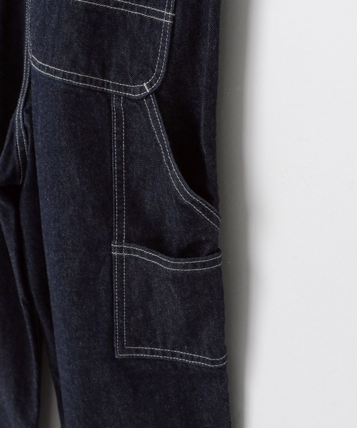 LOWRYS FARM（ローリーズファーム）の「デニムペインターパンツ　 251613（デニムパンツ・メンズ・ホワイト/ネイビー・MEDIUM/LARGE）」の5枚目の写真