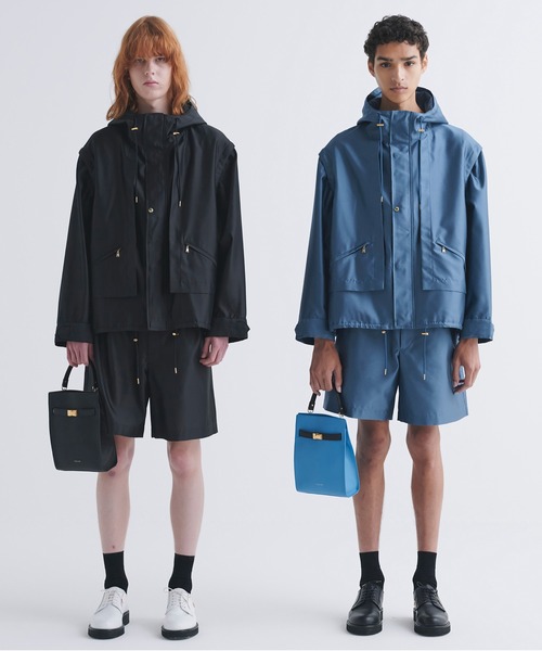 CULLNI（クルニ）の「High Count Silk Blend Twill Easy Short Pant（その他パンツ・メンズ・ブルー/ブラック・1/0/2）」の8枚目の写真