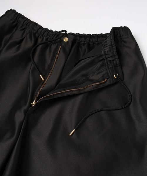 CULLNI（クルニ）の「High Count Silk Blend Twill Easy Short Pant（その他パンツ・メンズ・ブルー/ブラック・1/0/2）」の18枚目の写真