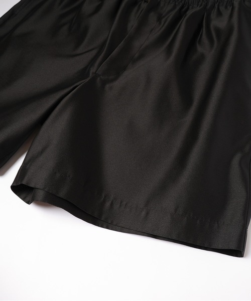 CULLNI（クルニ）の「High Count Silk Blend Twill Easy Short Pant（その他パンツ・メンズ・ブルー/ブラック・1/0/2）」の20枚目の写真