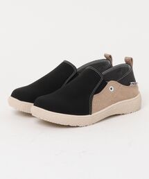 moz(モズ)2way ワンポイントロゴ サイドゴアスリッポン