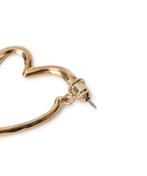 VIS(ビス)の「スウィングハートラインピアス(ピアス(両耳用)・レディース・シルバー/ゴールド・FREE)」の8枚目の写真