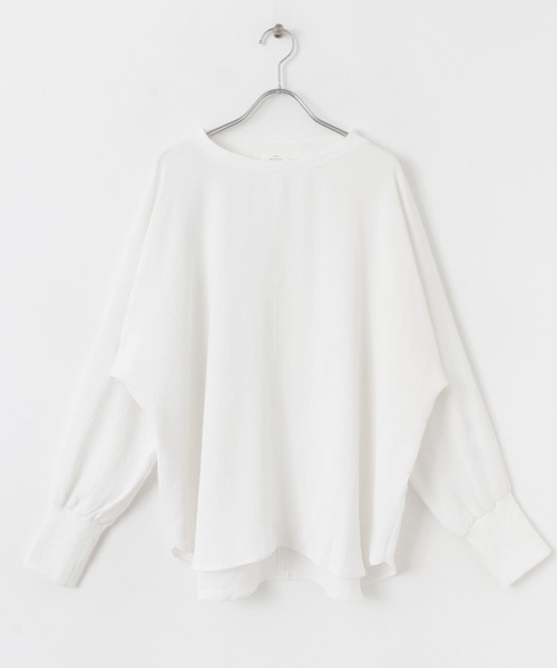 ITEMS URBANRESEARCH(アイテムズ アーバンリサーチ)の「リブドルマンブラウス(シャツ/ブラウス・レディース・ブラック/ミント/ホワイト・FREE)」の17枚目の写真