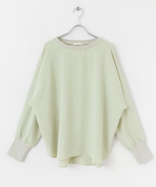 ITEMS URBANRESEARCH(アイテムズ アーバンリサーチ)の「リブドルマンブラウス(シャツ/ブラウス・レディース・ブラック/ミント/ホワイト・FREE)」の19枚目の写真