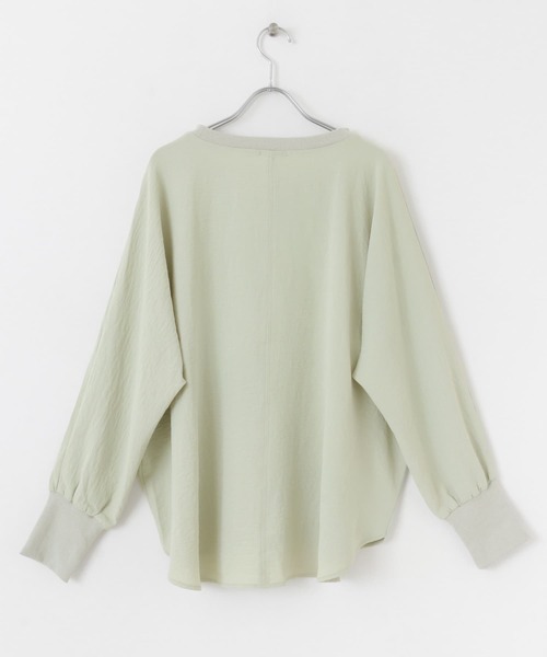 ITEMS URBANRESEARCH(アイテムズ アーバンリサーチ)の「リブドルマンブラウス(シャツ/ブラウス・レディース・ブラック/ミント/ホワイト・FREE)」の21枚目の写真
