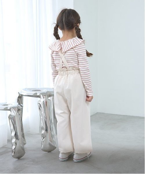 セール】取り外せるサスペンダー付きリラックスパンツ（その他